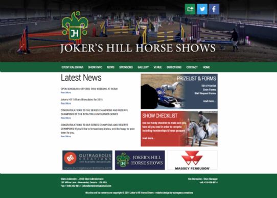 Jokers Hill Horse Shows