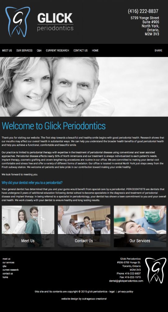 Glick Periodontics, North Toronto Dentists
